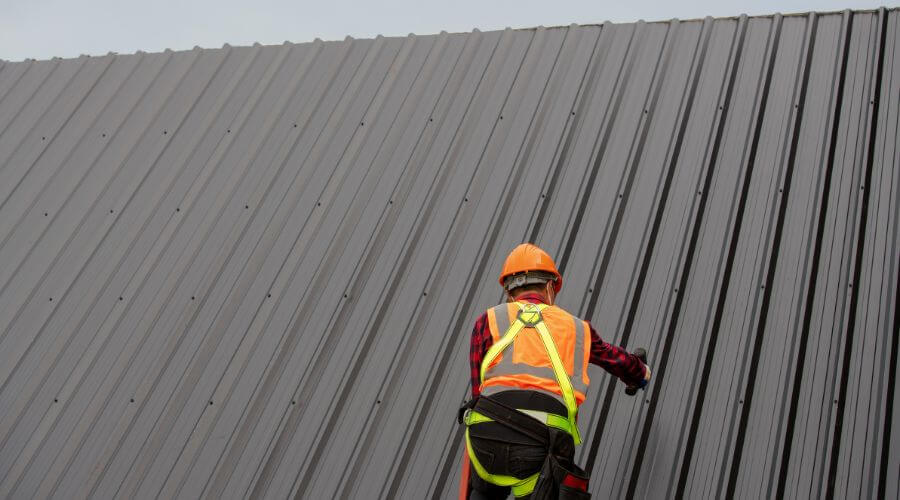 Professional metal roof installation services in Fremont, IN